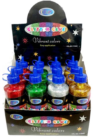 Sparkle Glitter - Assorted Colors, 4 Oz