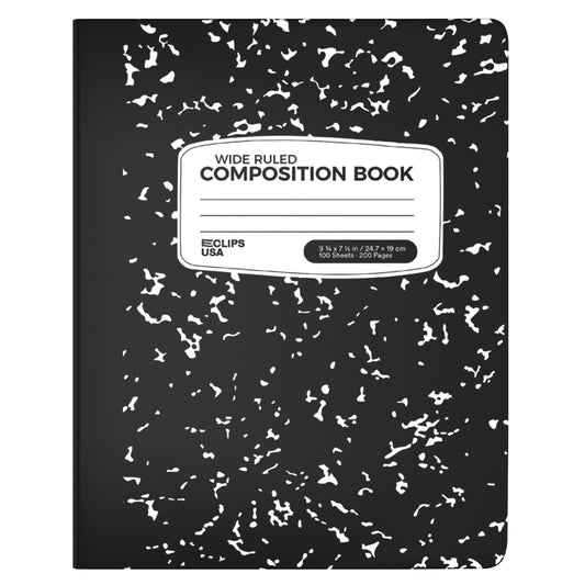 Composition Book, 100 Sheets, Wide Ruled